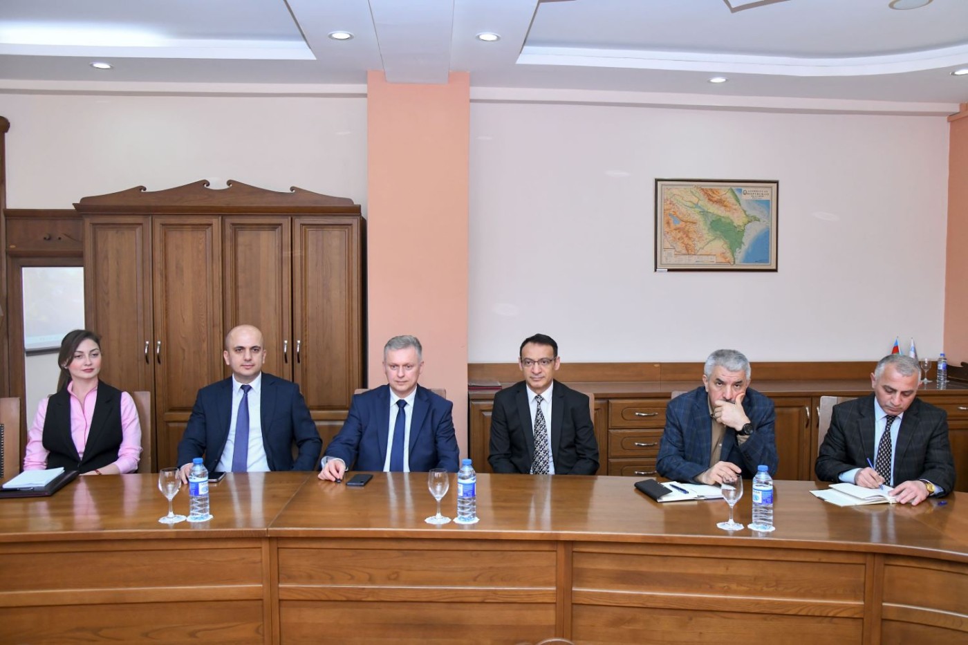 BMU ilə VTU arasında əməkdaşlıq müzakirə olunub - FOTOLAR